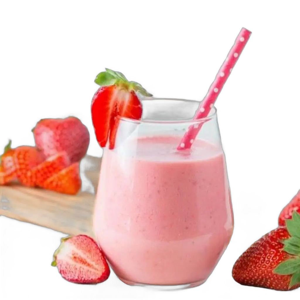 Strawberry with Milk